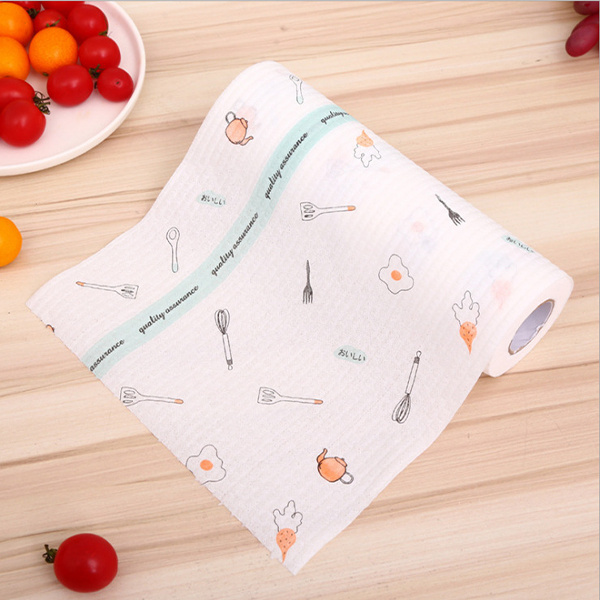 Disposable Lazy Wipe Non-woven Dish Towel Kitchen Paper