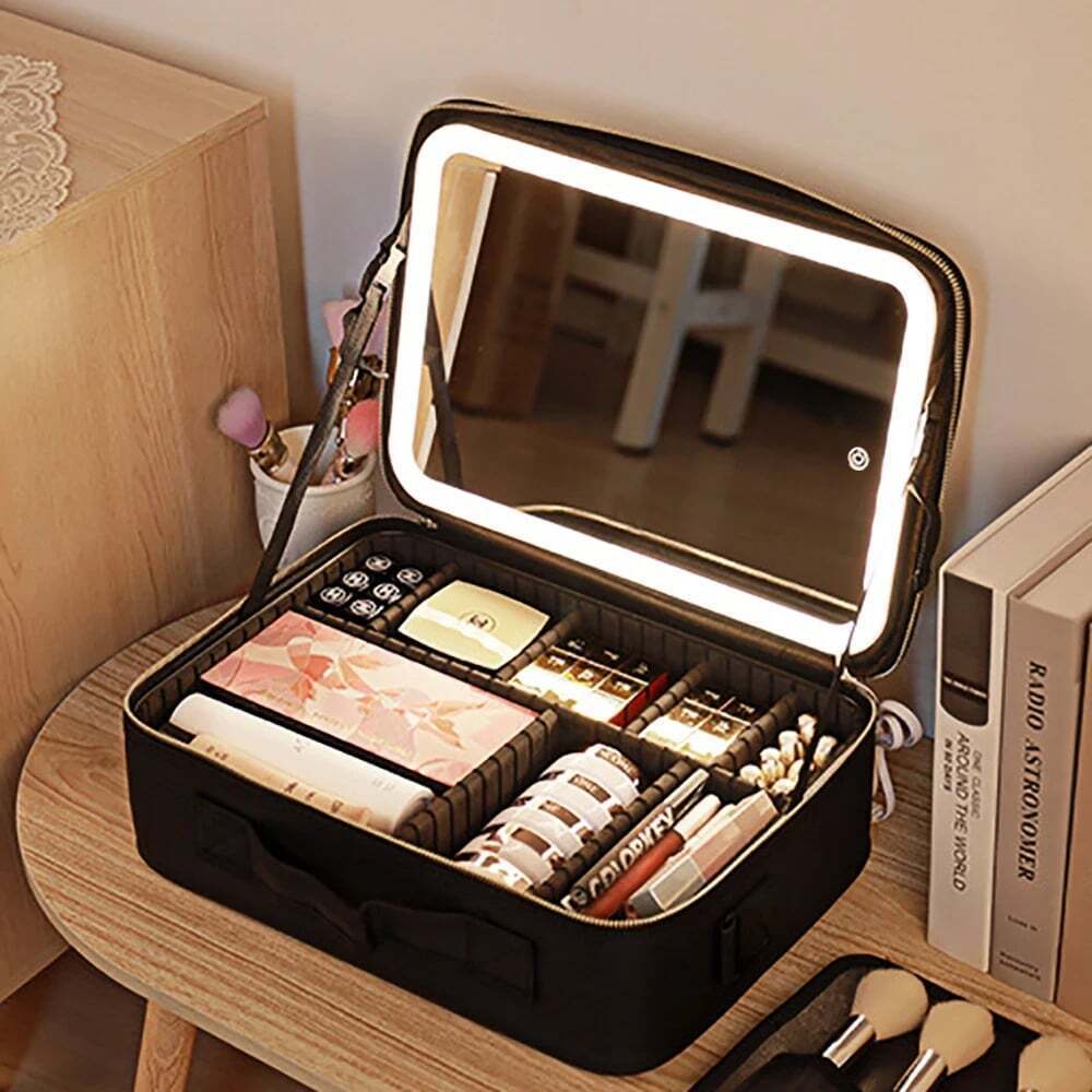 🎉Buy 3 for only $54.98 🔥Free Shipping-Makeup bag with LED Mirror - Maruial