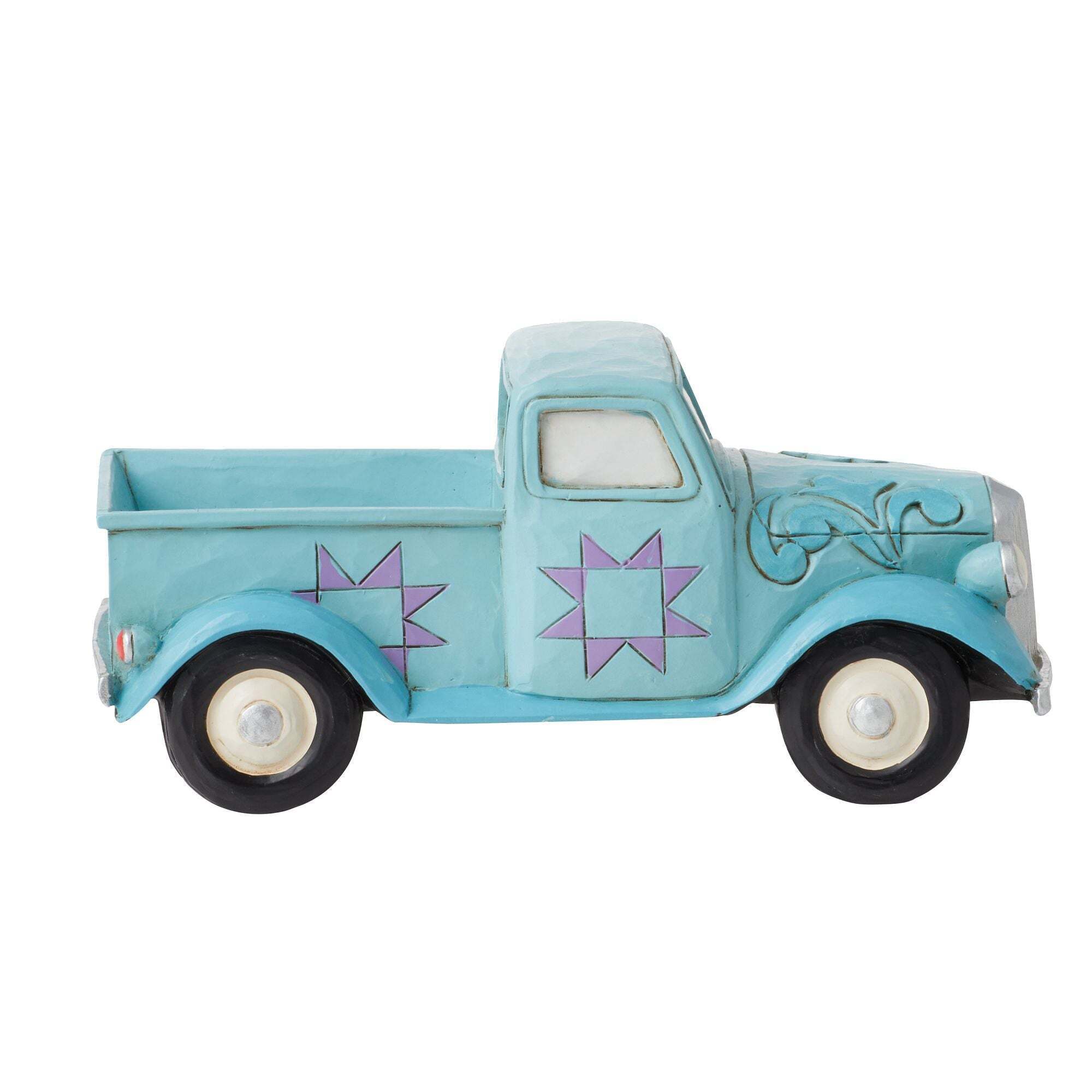 Mini Blue Pickup Truck