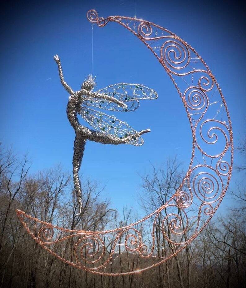 Dancing to the Light of the Moon Faerie