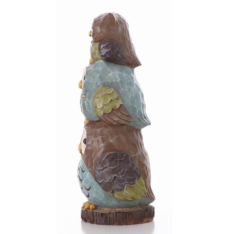 Stacking Owls Statue