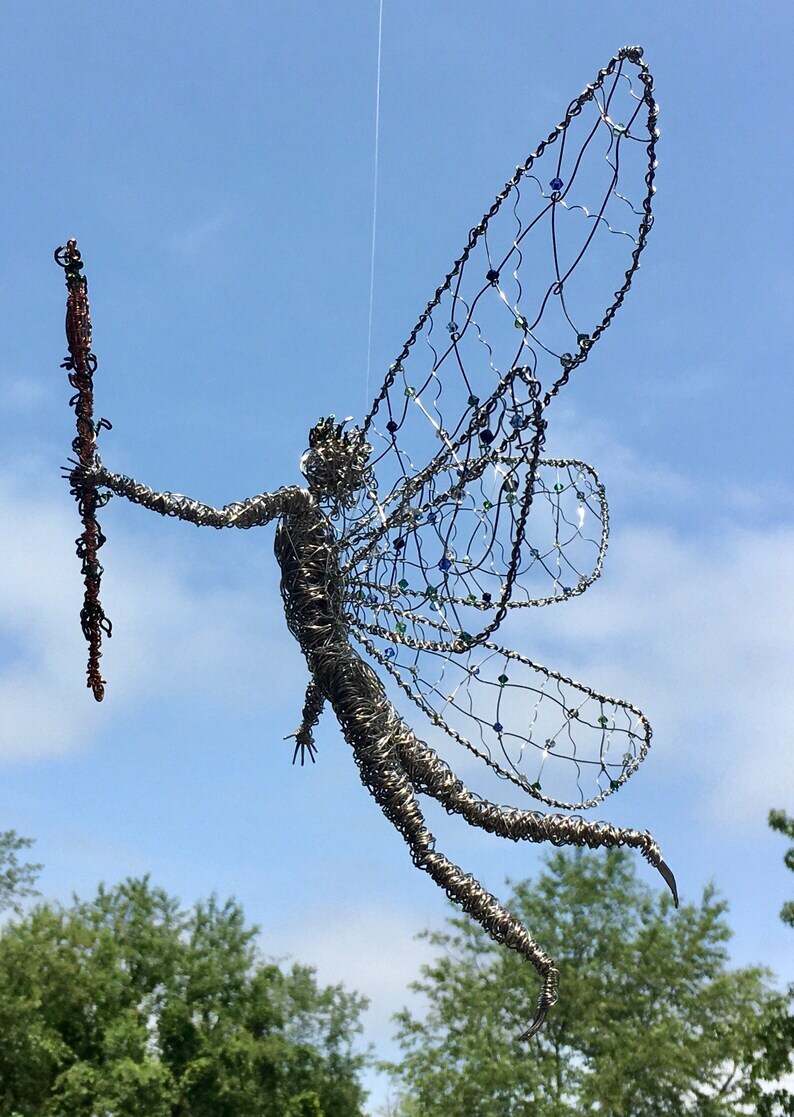 The Faerie King Wire Sculpture