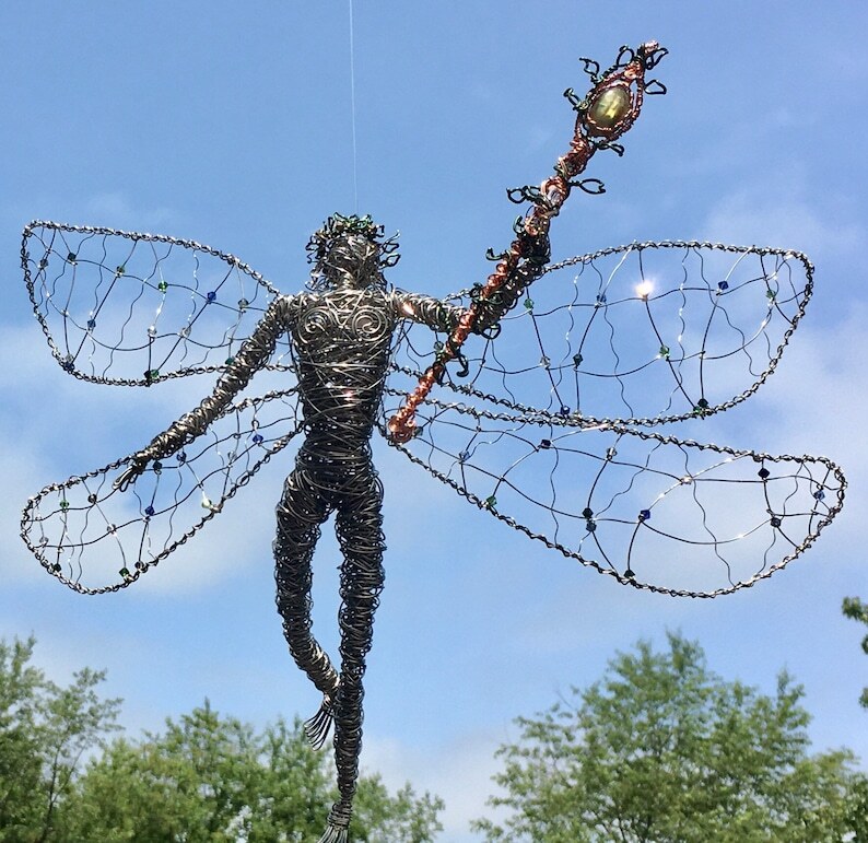 The Faerie King Wire Sculpture