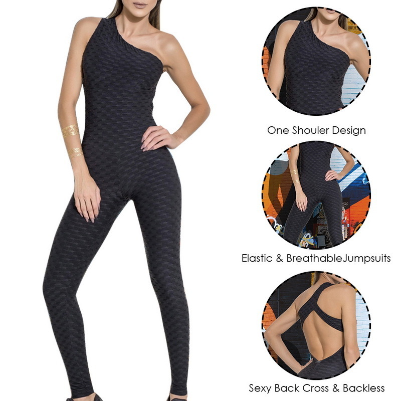 2022 Sexy Halter Women Tracksuit Jumpsuit High Waist Play Suit