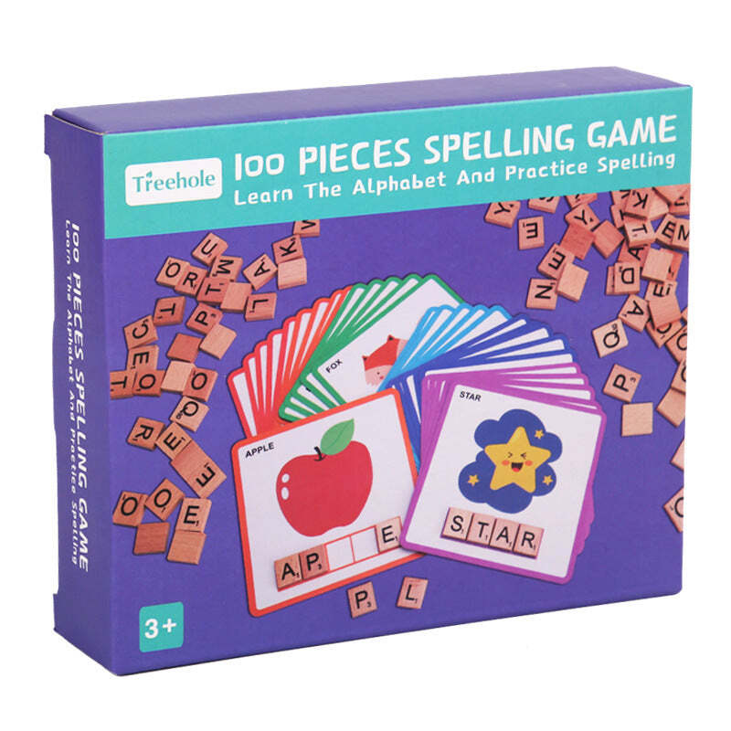 Treehole 100 Pieces Spelling Game - Upwindz®