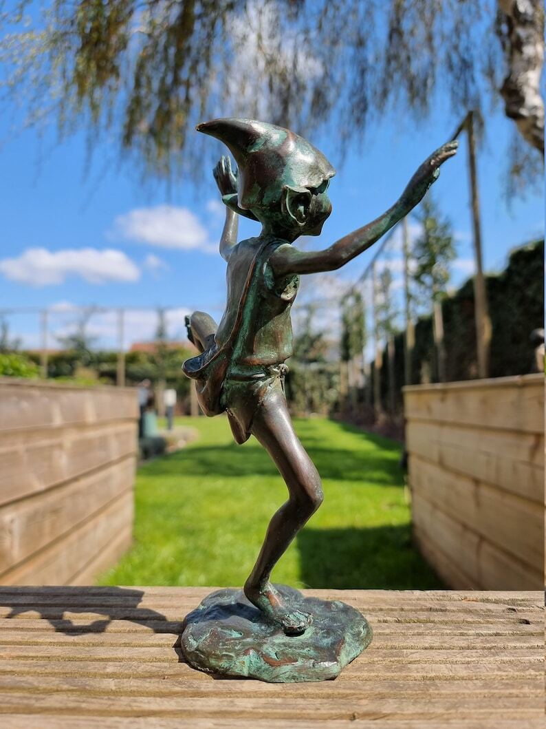 Bronze Pixie - Bronze gnome - Bronze fairy - Gift figures