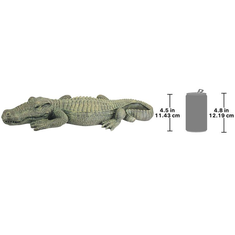 Swamp Beast Crocodile Garden Statue