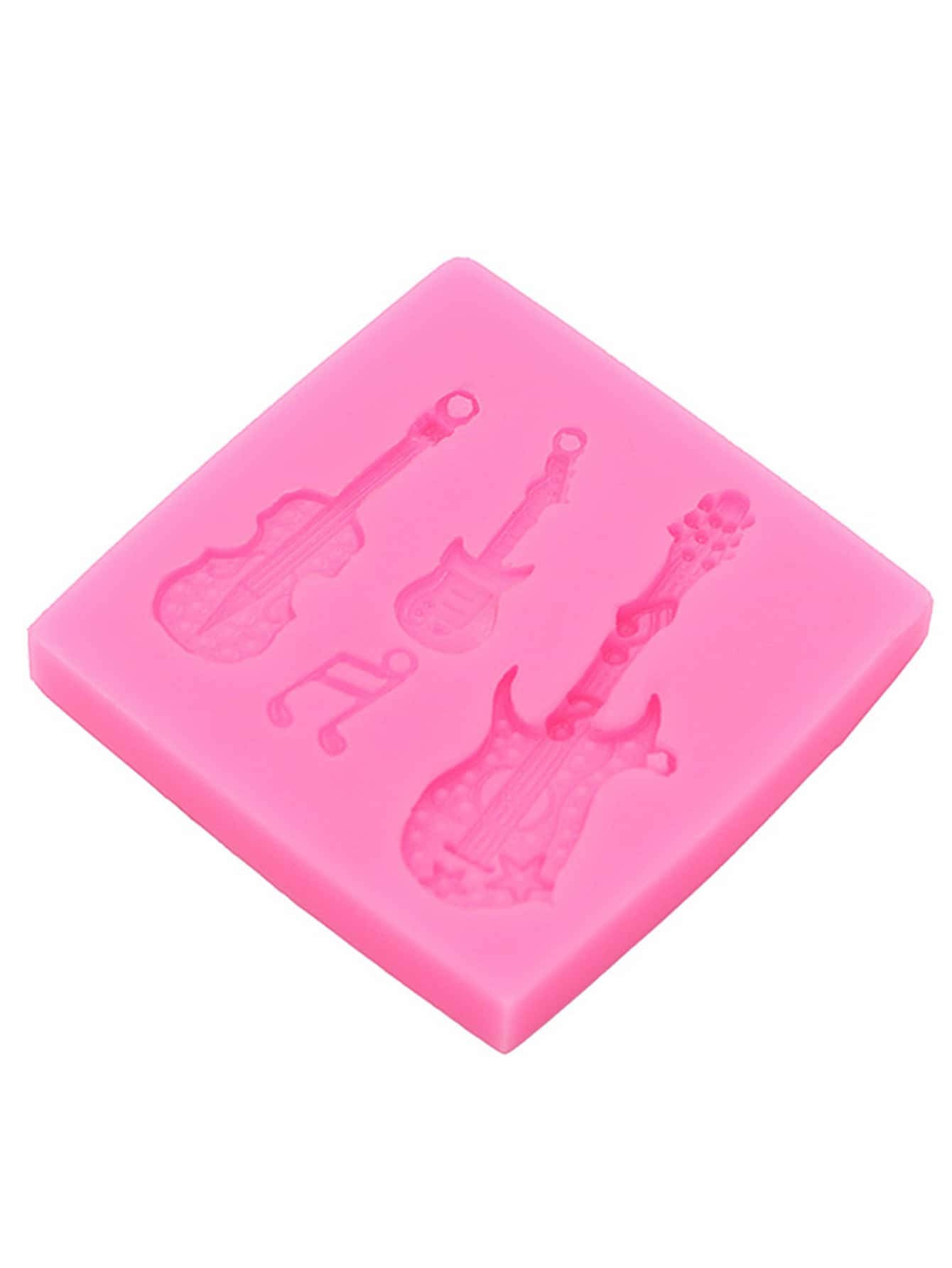 1pc Musical Instrument Shaped DIY Silicone Mold