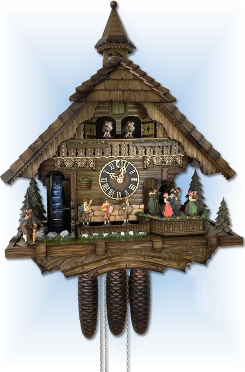 Authentic German Cuckoo Clock-German Black Forest Cuckoo Clock
