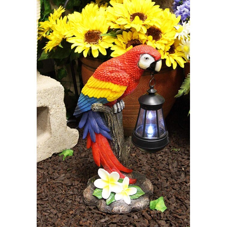 Parrot Garden Statue