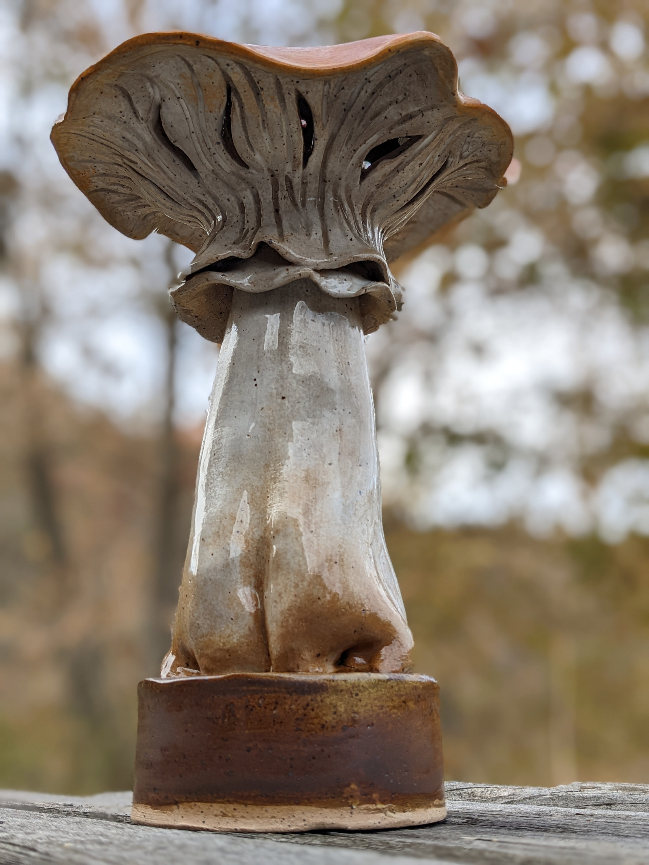 Handmade Mushroom Lamp (Amanita)