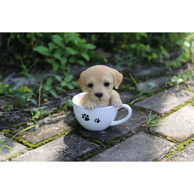 Teacup Labrador Puppy Statue