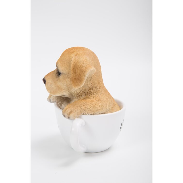 Teacup Labrador Puppy Statue