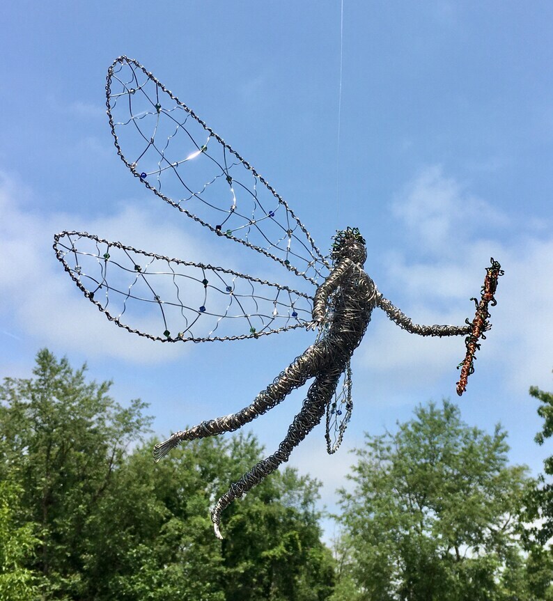 The Faerie King Wire Sculpture