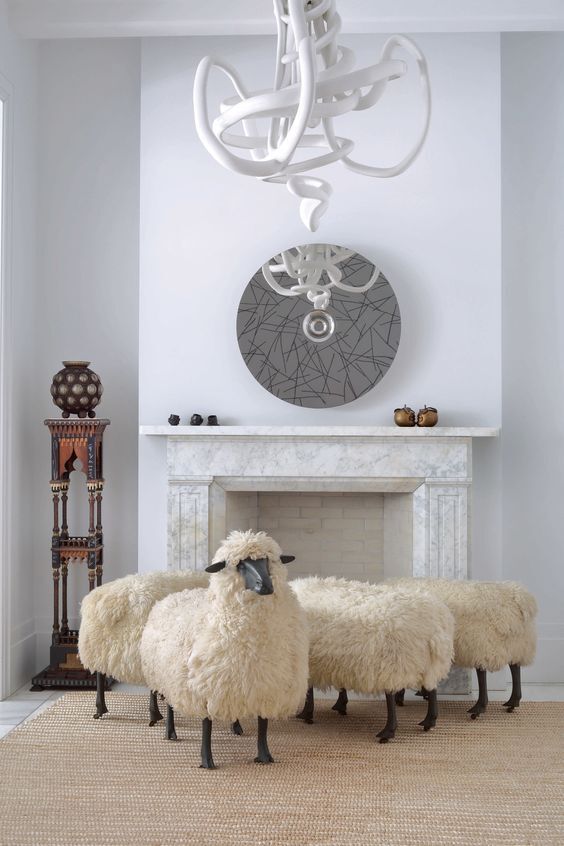💥Best Home decor❤️Life-Size Small Lamb Sheep