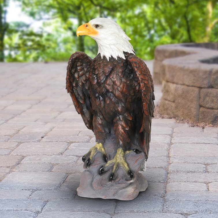 Patriotic Majesty Birds Garden Statue