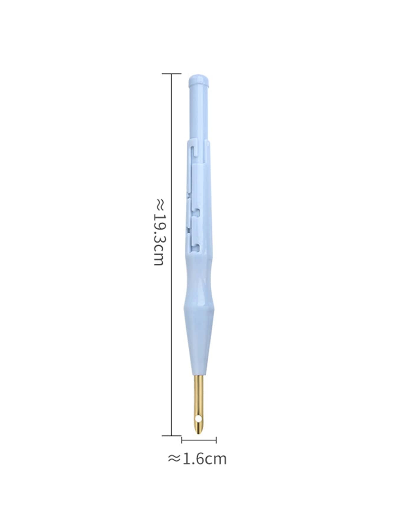 1pc Plastic Felt Needle, Minimalist Blue Needle For DIY