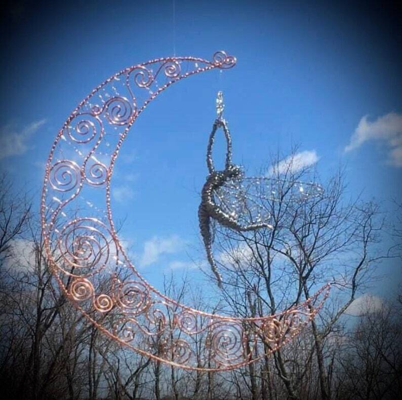 Dancing to the Light of the Moon Faerie