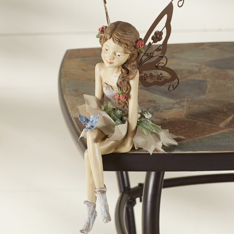 Fannie, the Fairy Sitting Statue