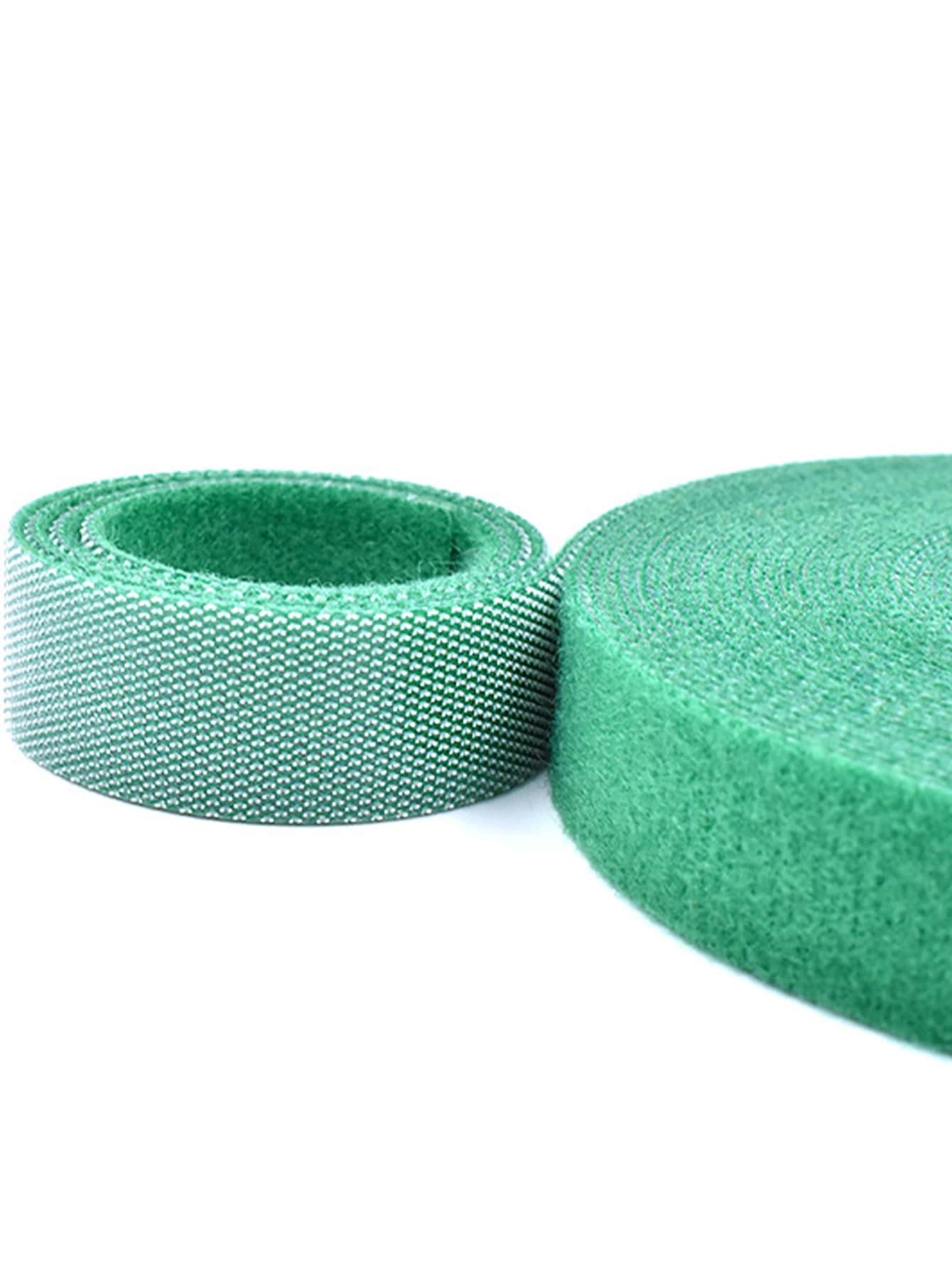 2pcs Plant Ties,Nylon Plant Bandage Tie,Home Garden Plant Shape Tape,Hook Loop,Bamboo Cane Wrap Support Accessories