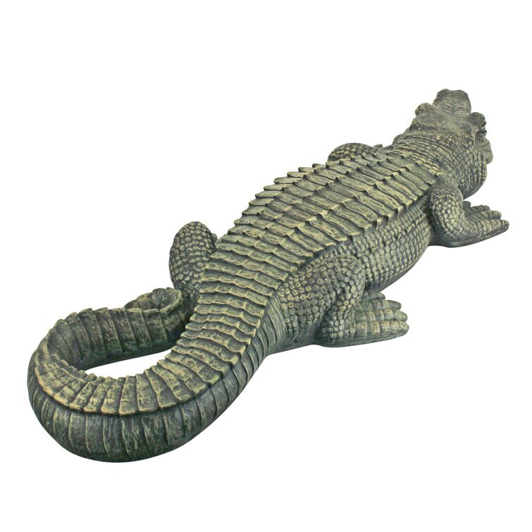 Swamp Beast Crocodile Garden Statue